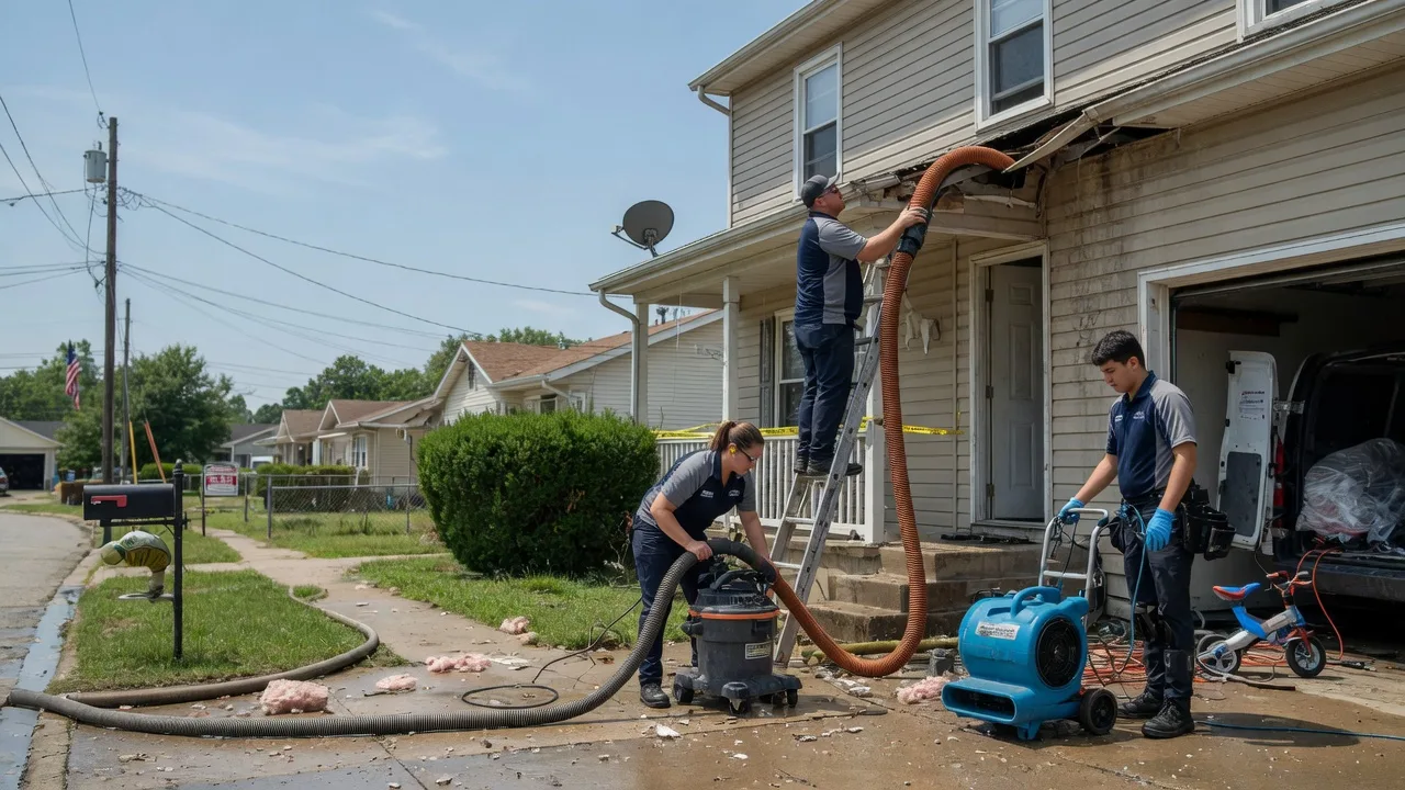 Water Damage Restoration in Cloverdale, IN near me